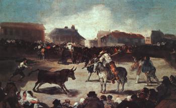 弗朗西斯科 德 戈雅 A Village Bullfight 弗朗西斯科 德 戈雅 A Village Bullfight
